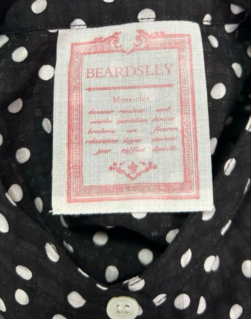 BEARDSLEY ドットギャザーワンピース