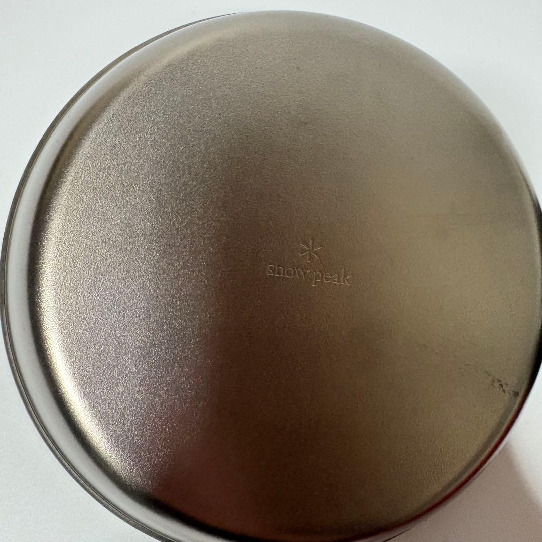 【希少廃盤品】スノーピーク カップインチタン SCS-003  peak