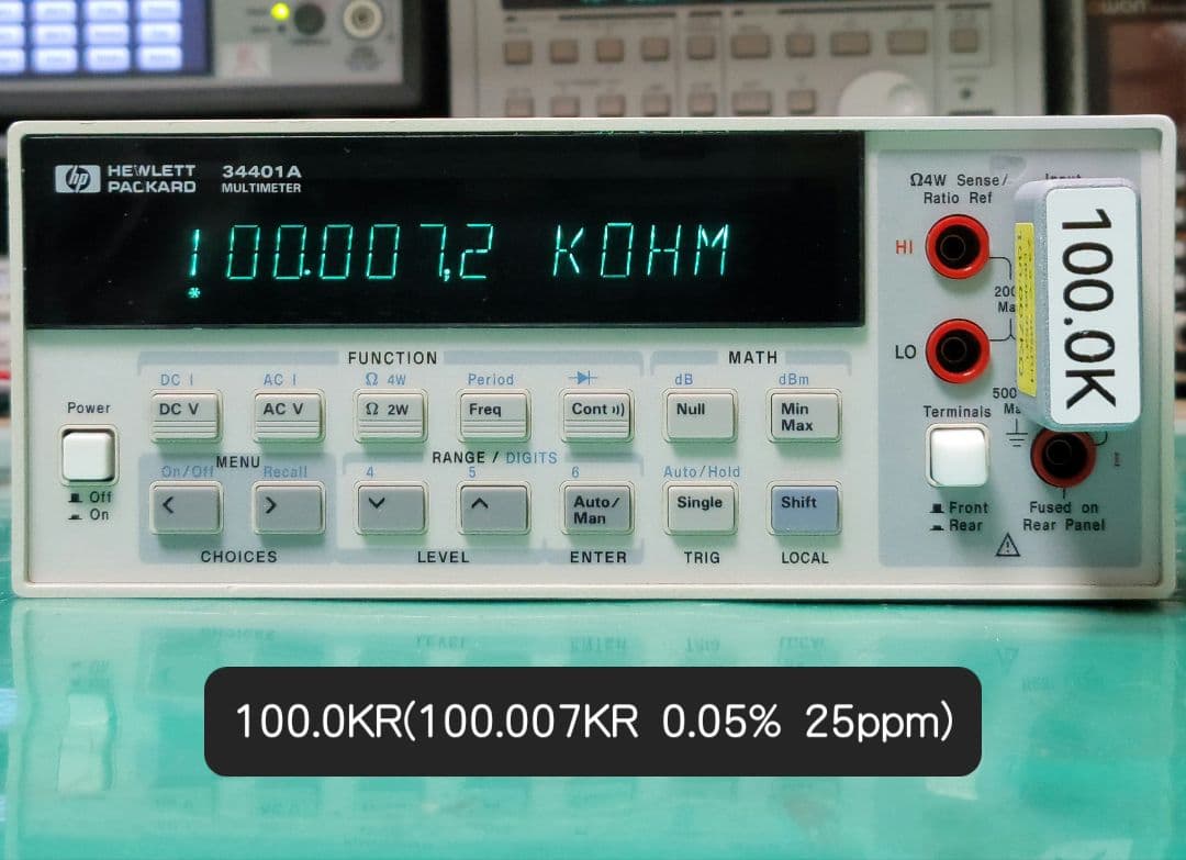 HP 34401A 6.5桁 DIGITAL MULTIMETER ソリッド仕様