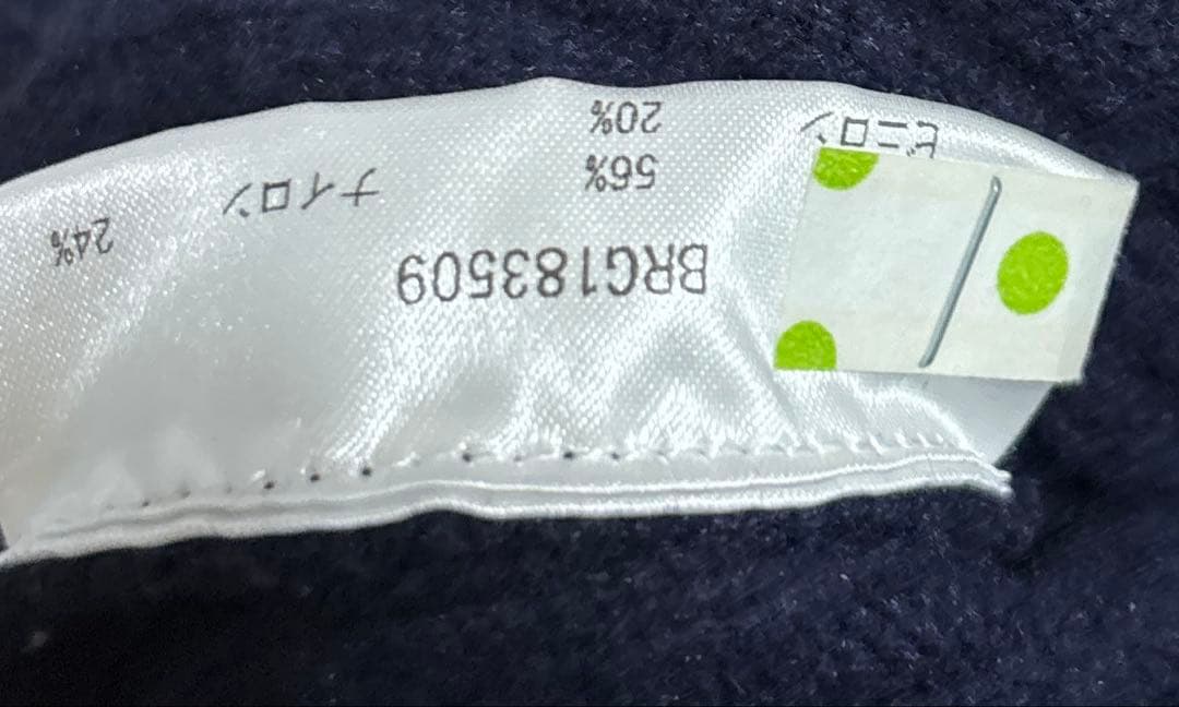 ブリーフィングゴルフ レディース タートルニット XS ネイビー