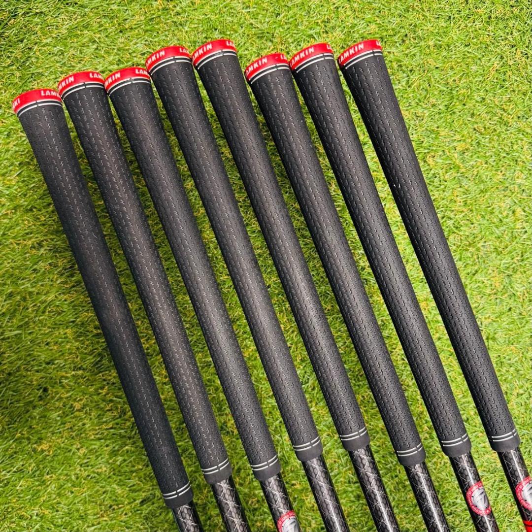 【良品】豪華8本 テーラーメイド ステルスHD メンズアイアンセット 8本 R