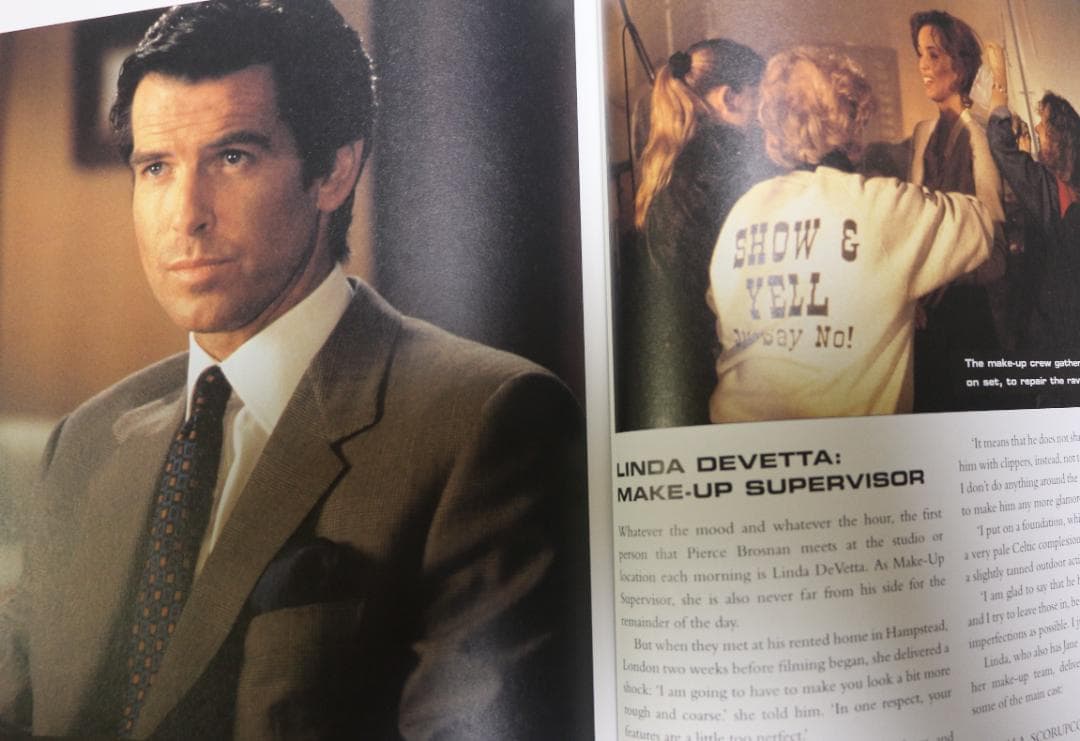 希少　洋書００７／ゴルデン・アイのメーキング本(ピアス・プロズナン版)　英語版