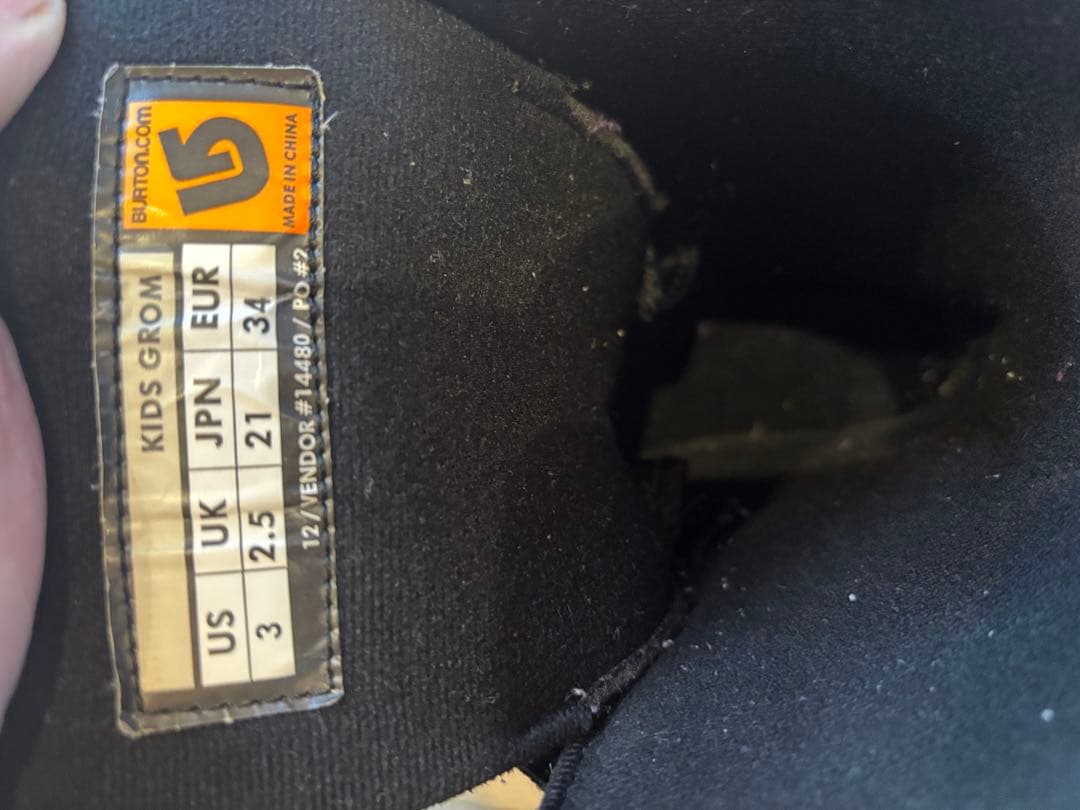 バートン GROM スノーボード セット （ボード　ビンディング　ブーツ）