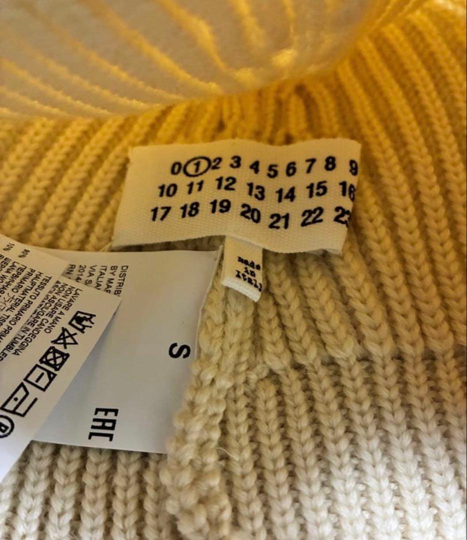 新品未使用Maison Margiela マルジェラ ニット帽　ビーニー