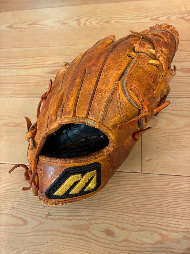 ミズノプロ　硬式グローブ 茶色