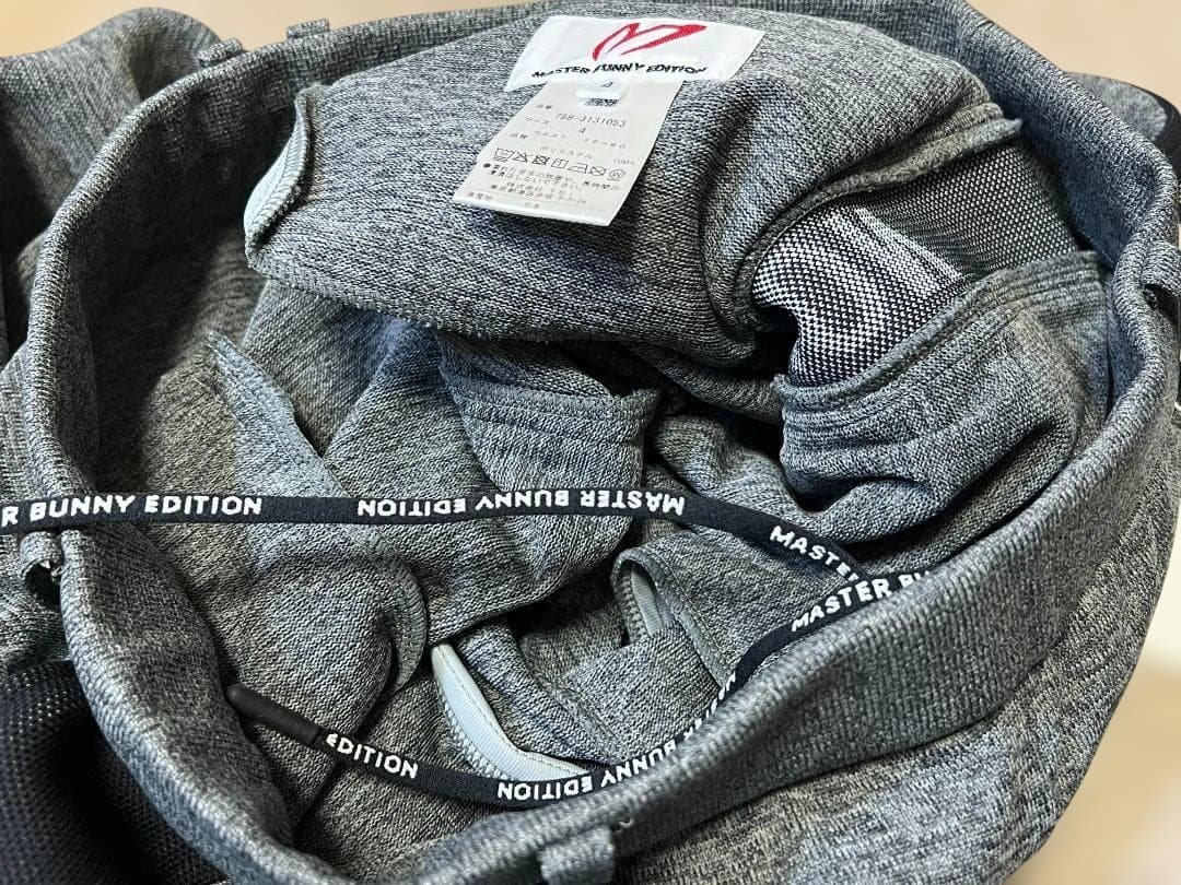 総額68200円マスターバニーエディションセットアップ灰メンズ4ニットジャージ