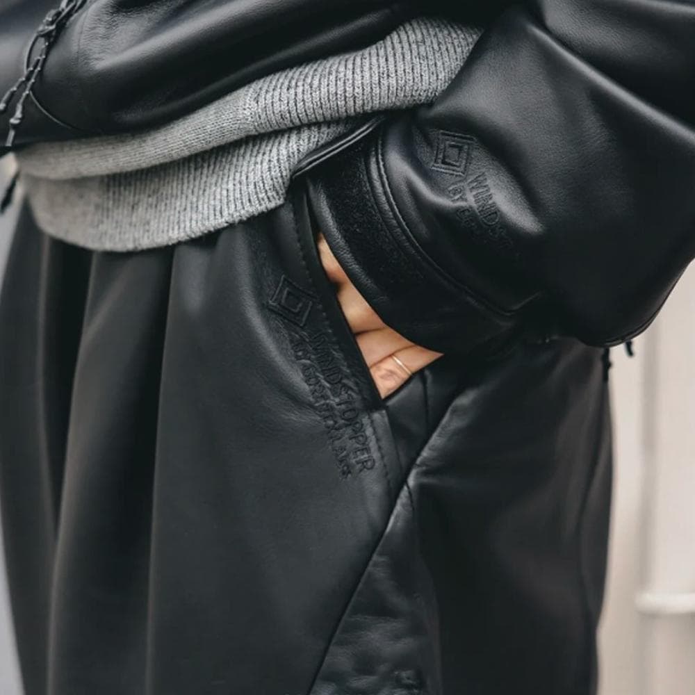 クレスト +phenix WINDSTOPPER レザージャケット2