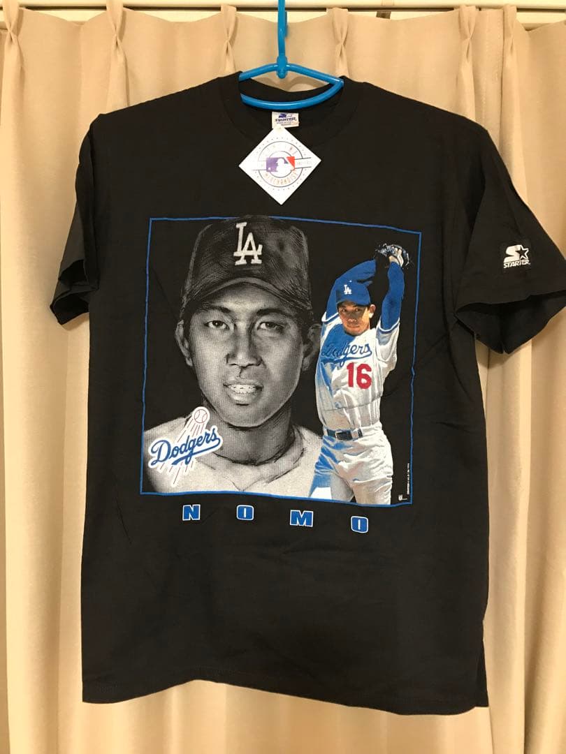 人気商品、新品未使用、タグ付き、90's、スターター、ドジャース、野茂、Mサイズ
