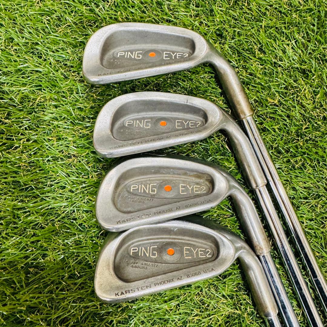 PING EYE2 KARSTEN オレンジドット アイアンセット 8本（S）