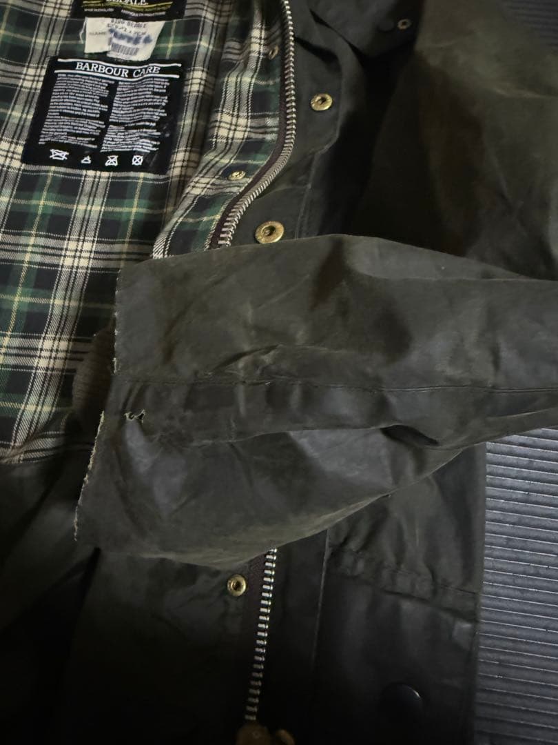 90s Barbour BEDALE Made in Englan サイズ46