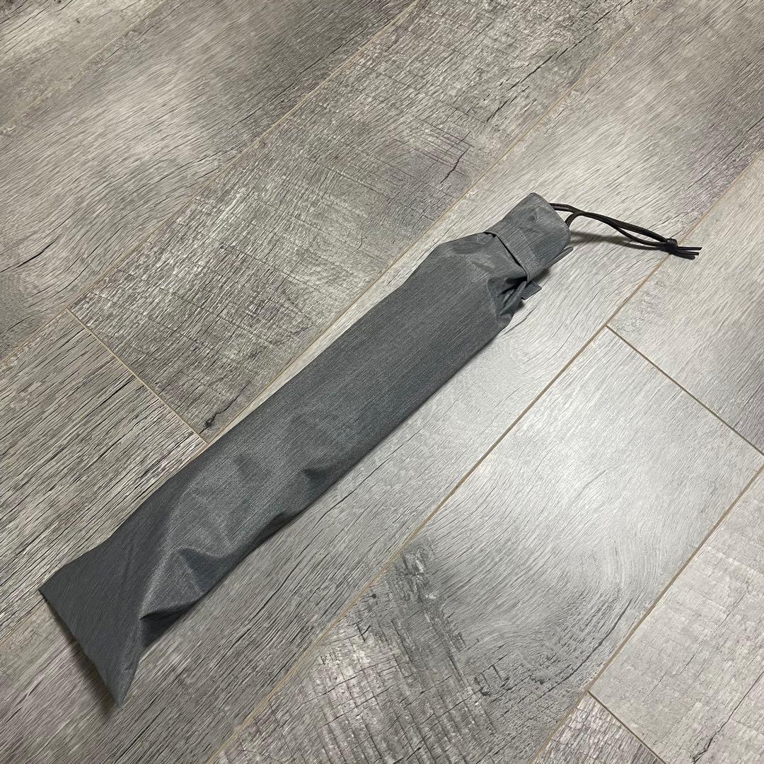 SUN BARRIER 100 折りたたみ日傘 ２段折 大判 フロスト グレー