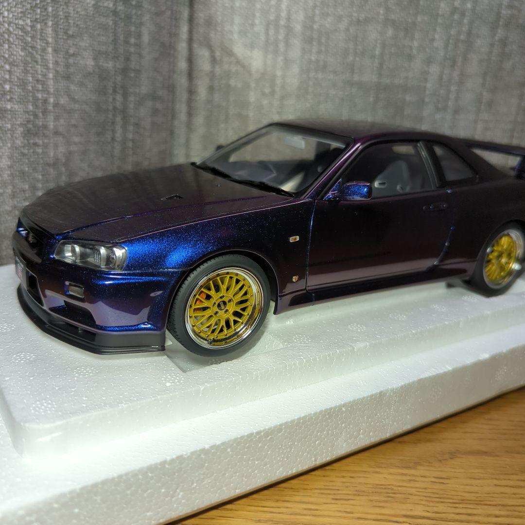 優パパ　さん　専用　GT-R 34　ミッドナイトパープル