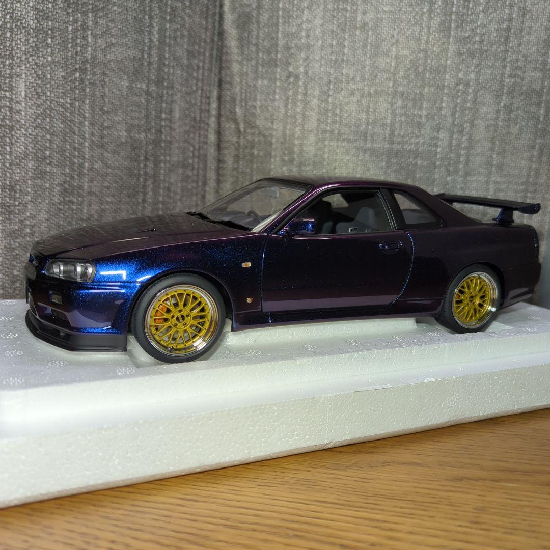 優パパ　さん　専用　GT-R 34　ミッドナイトパープル