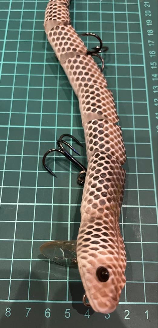 希少！サベージギア 3Dスネーク300 12インチ 2oz ラトルスネーク