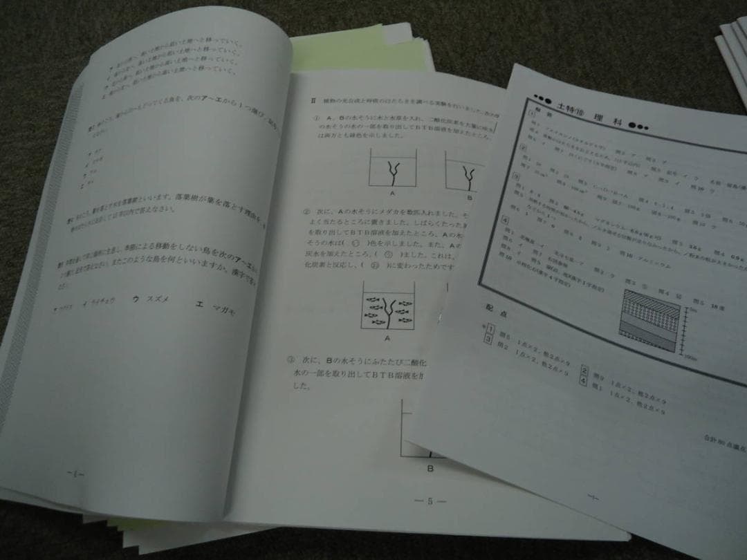 早稲田アカデミー　NN早大学院　早大学院の理科テキスト　2018年度版