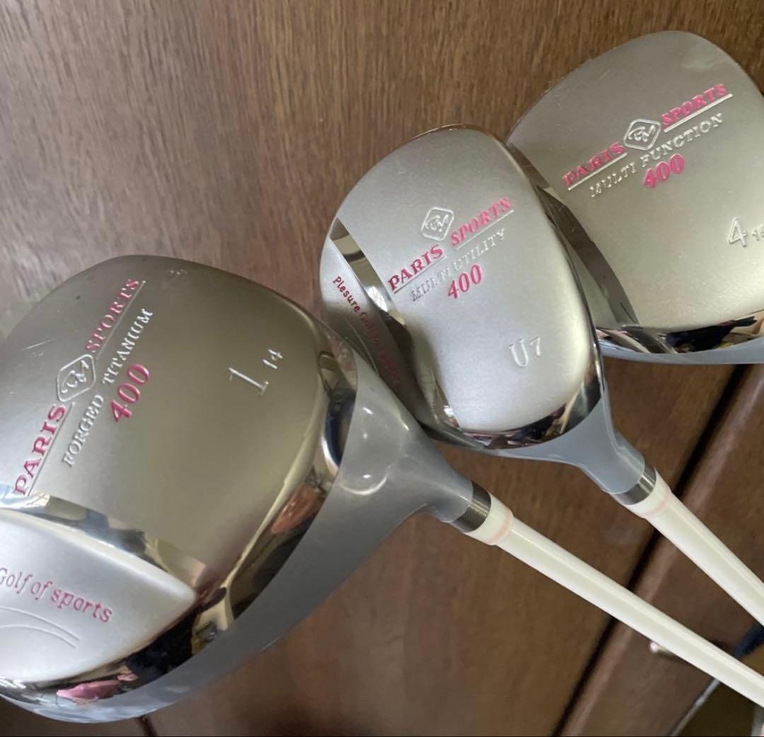 PARIS レディース クラブセット ピンク　初心者向き