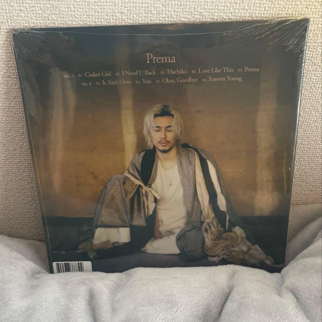 藤井風 / Prema LP レコード Vinyl