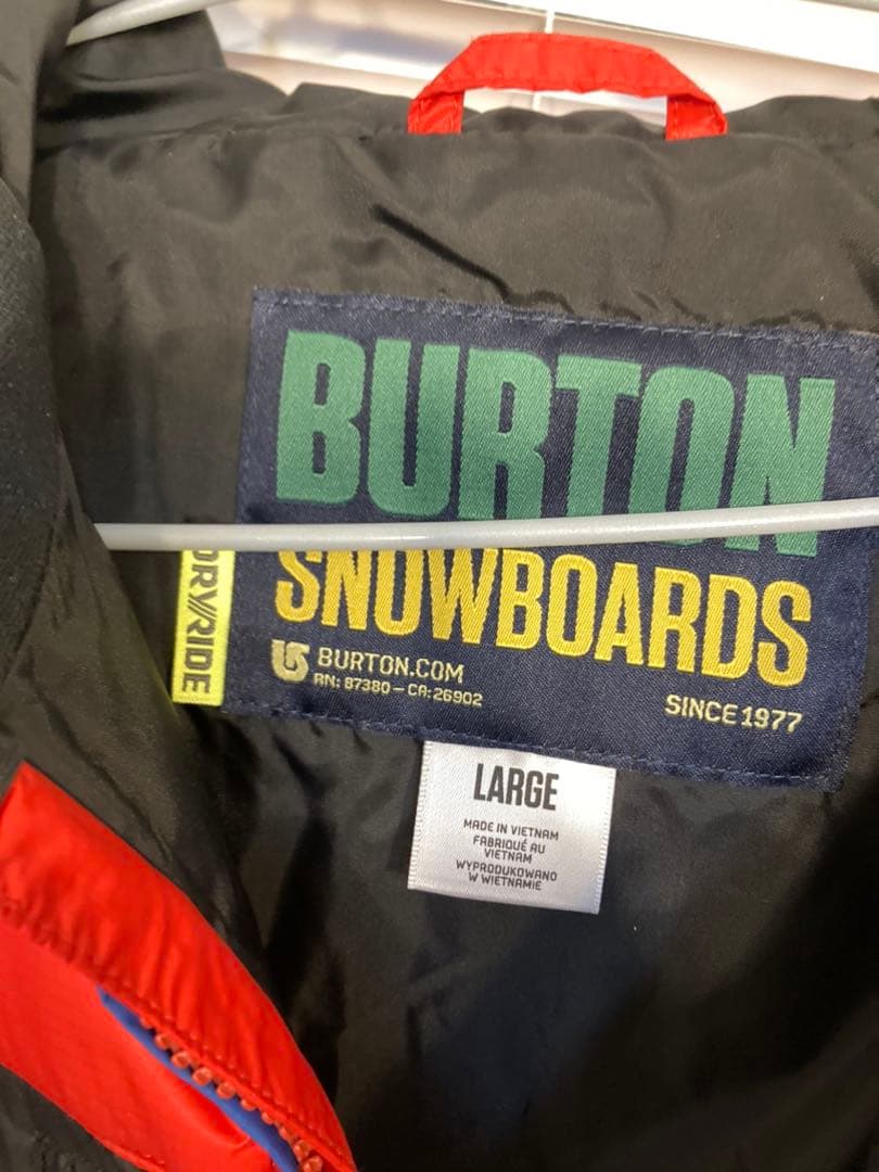 BURTON　PAYDAY　PUFFY　スノーボードダウンJK
