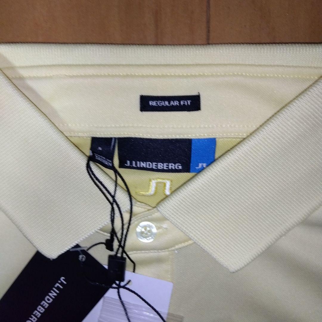J.Lindeberg ゴルフシャツ イエロー 44