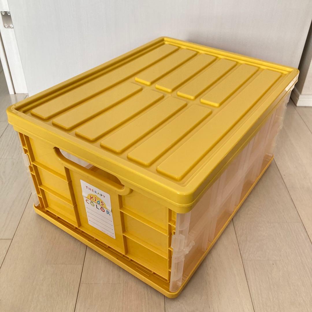 ナカバヤシ kids color 折りたたみコンテナ　カラー 3点