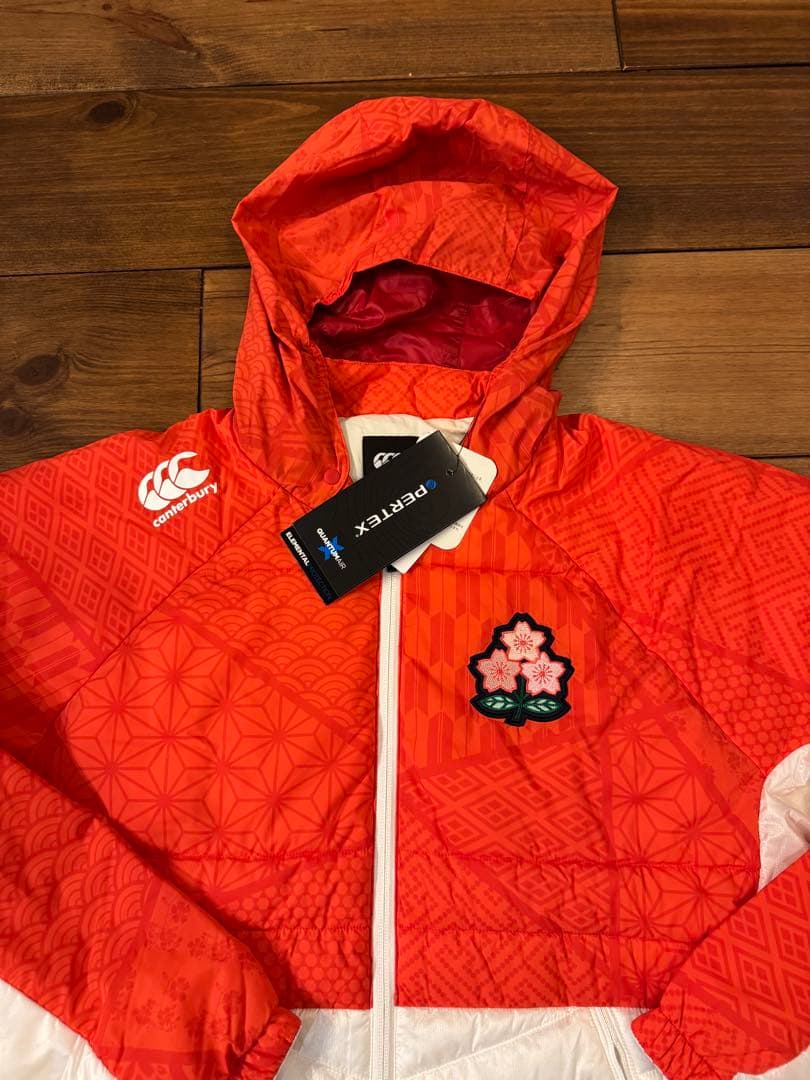 新品タグ付 カンタベリー日本代表JAPAN インサレーションジャケット赤XL