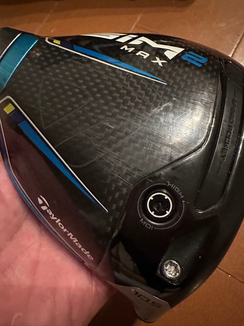 TaylorMade SIM2 MAX ドライバー 10.5度【中古ヘッドのみ】
