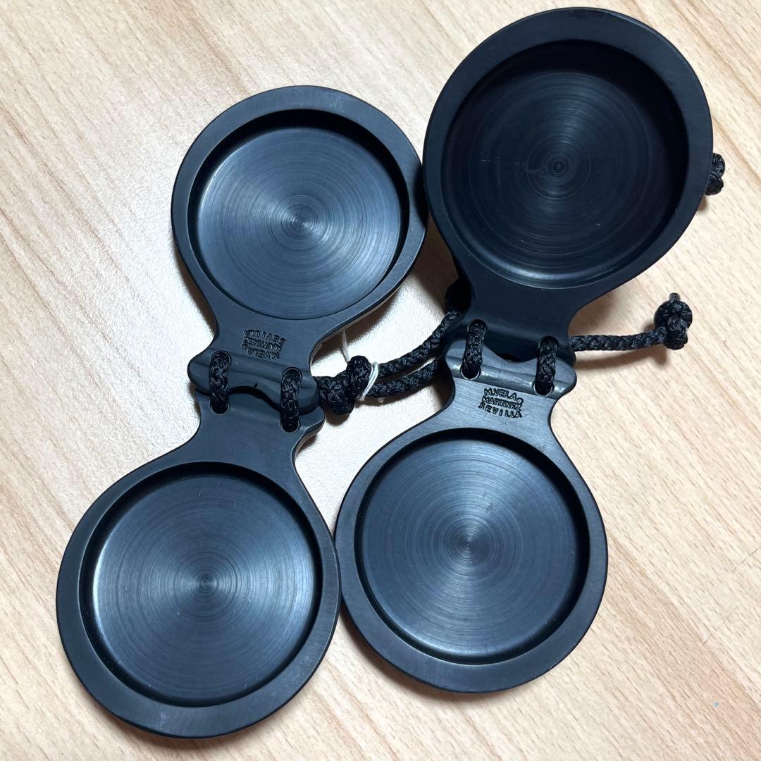 ケース付きフラメンコカスタネット(未使用品)