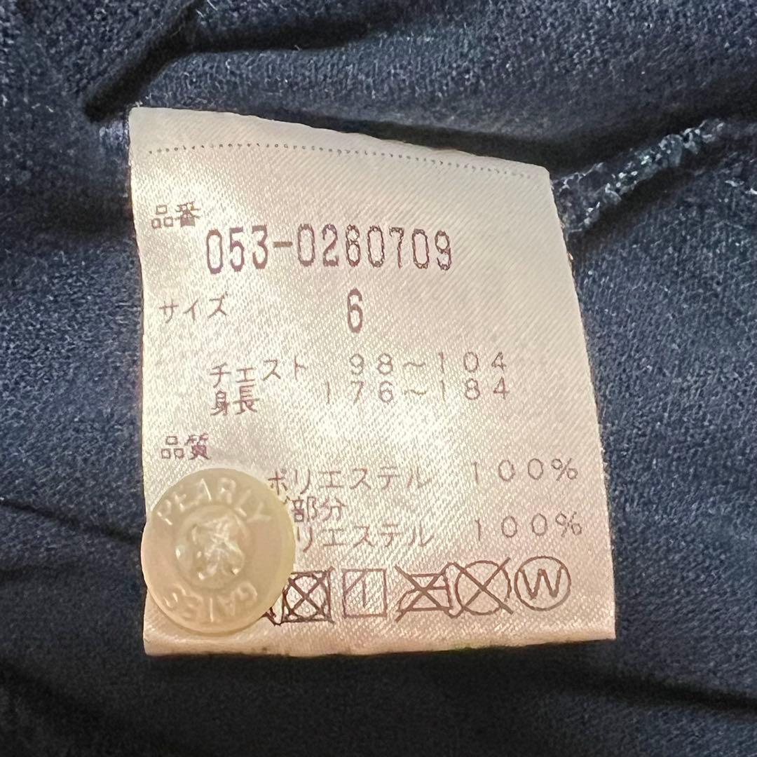 【1回着用】PEARY GATES ポロシャツ サイズ6 XL 89ロゴ