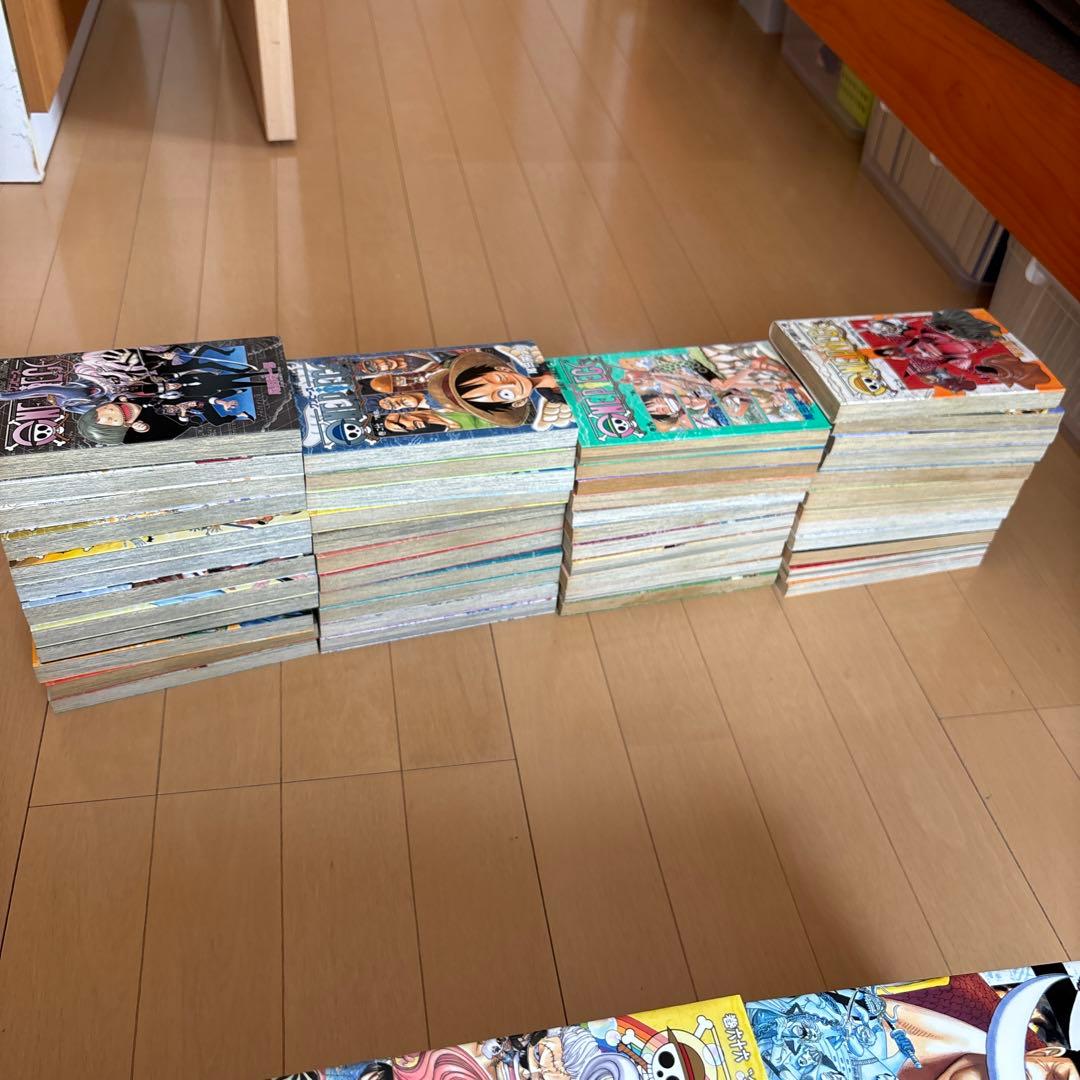 ONE PIECE 1巻から104巻と106巻