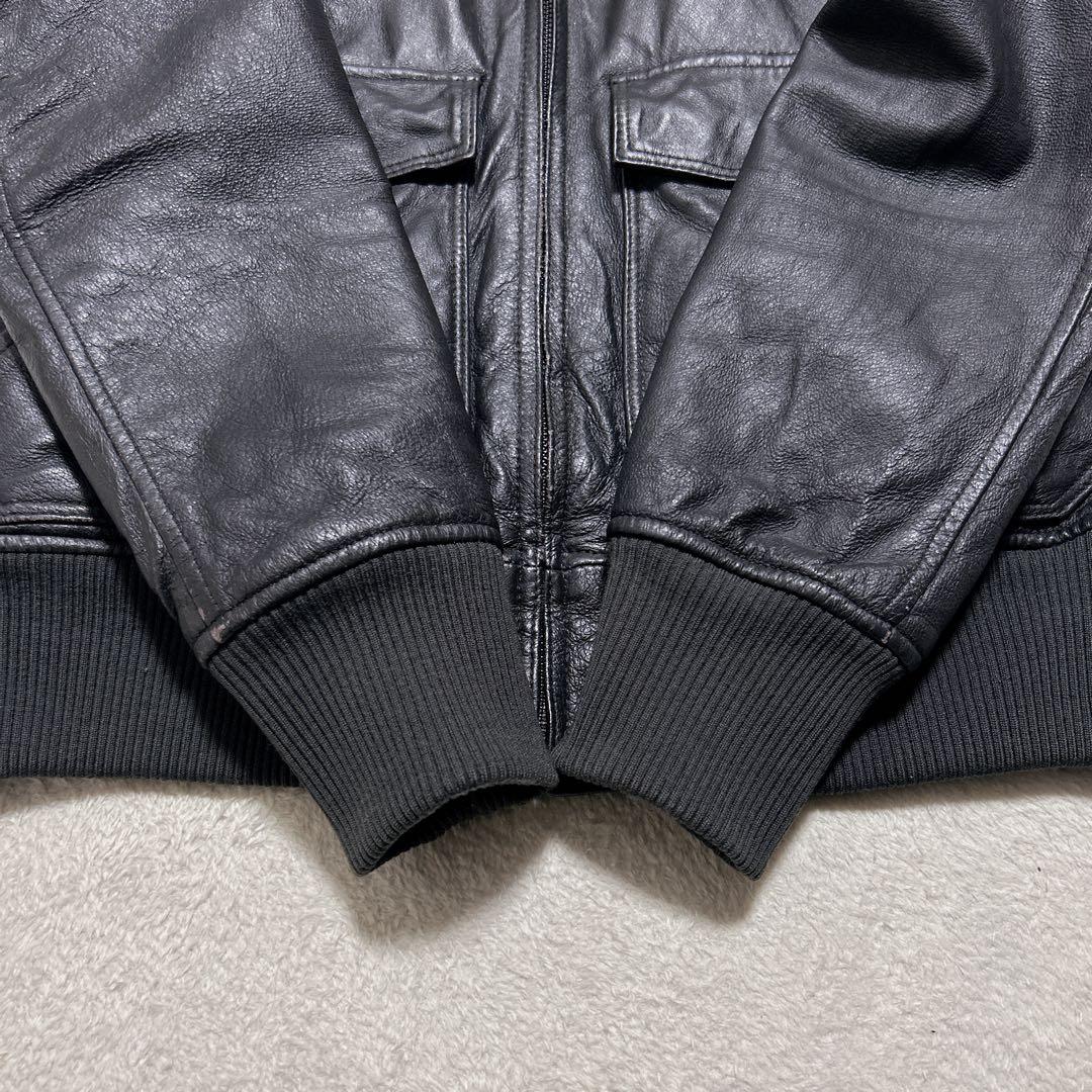 HYSTERIC GLAMOUR フーデッド レザージャケット S ヒスグラ