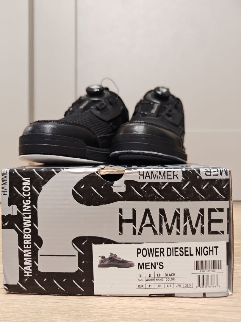 日本未発売 Hammer　ボウリングシューズ　左利き用25.5cm