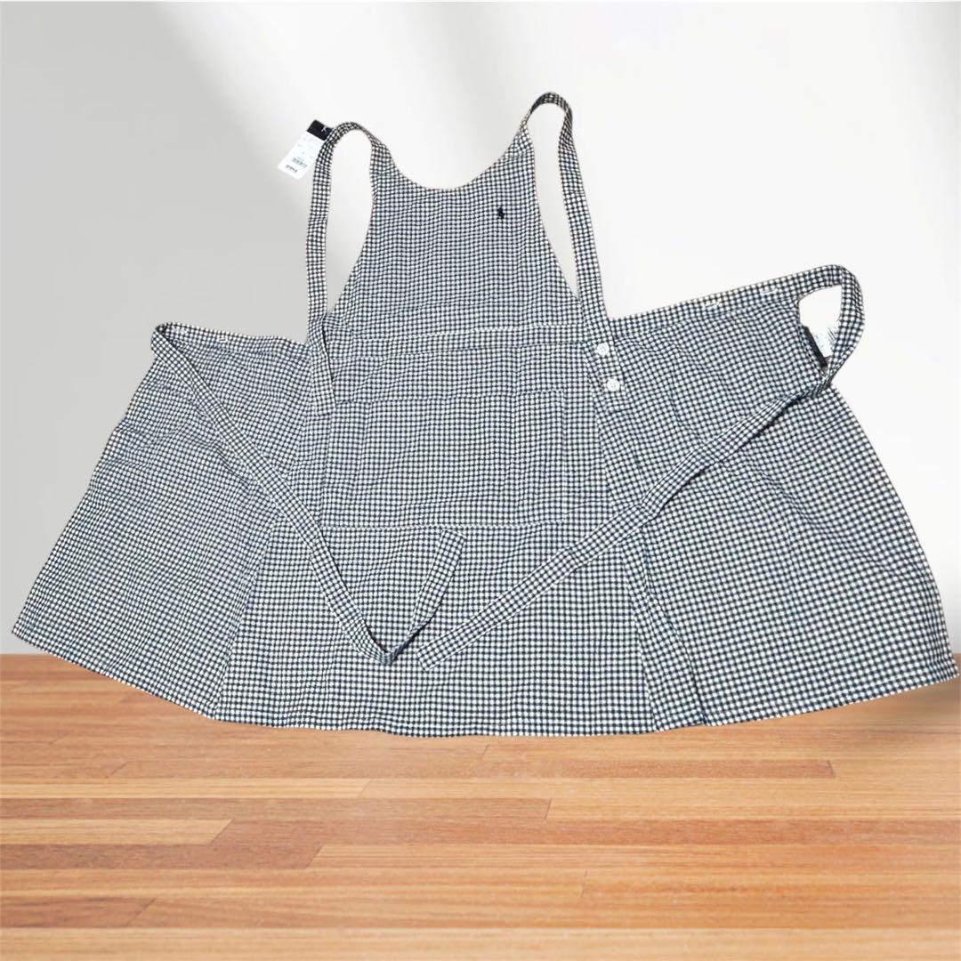 f*a様 未使用タグ付き　Ralph Lauren ギンガムチェックエプロン　フ