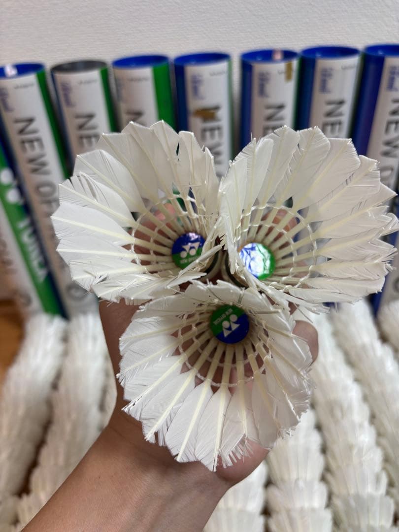 【高品質】中古バドミントンシャトル120球版