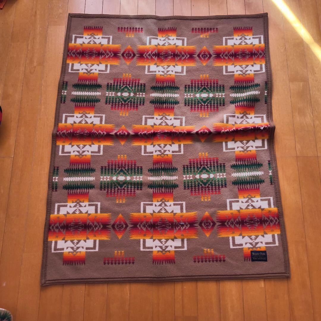 Pendleton Beaver State ブランケット　カーキ
