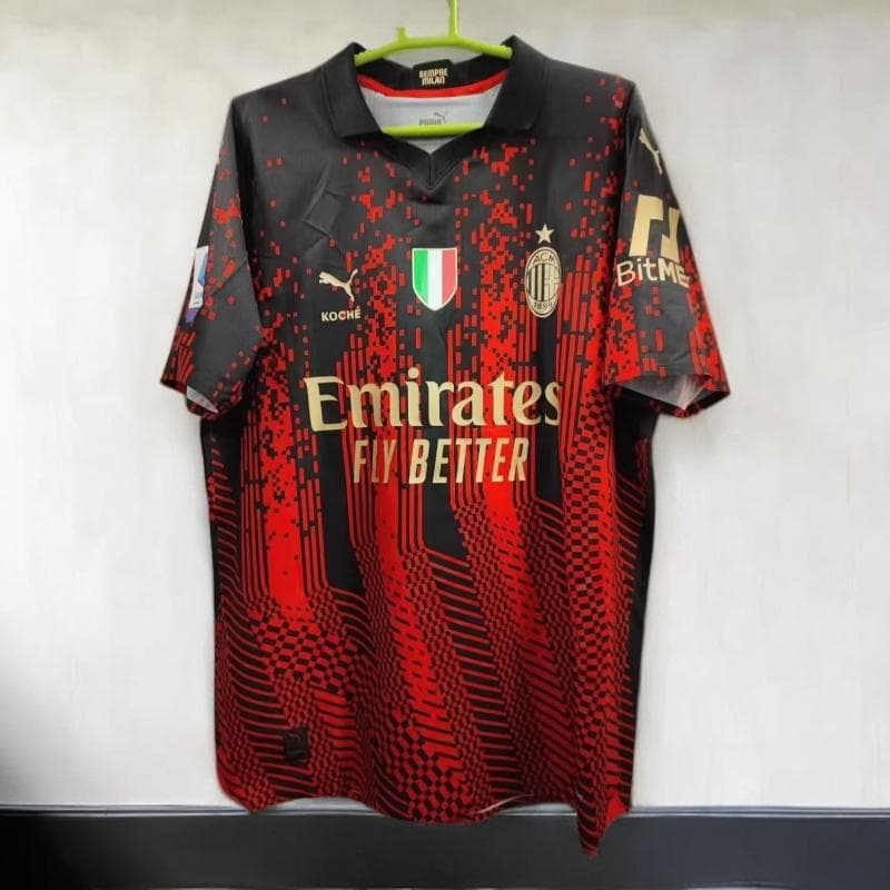 22-23 ACミラン×KOCHE IBRAHIMOVIĆ 11番 半袖 シャツ