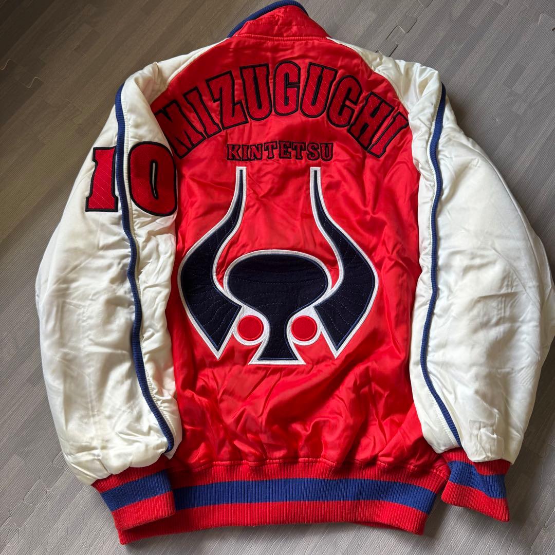 【プロモデル】大阪近鉄バファローズ 水口栄二 グランドコート ジャンパー