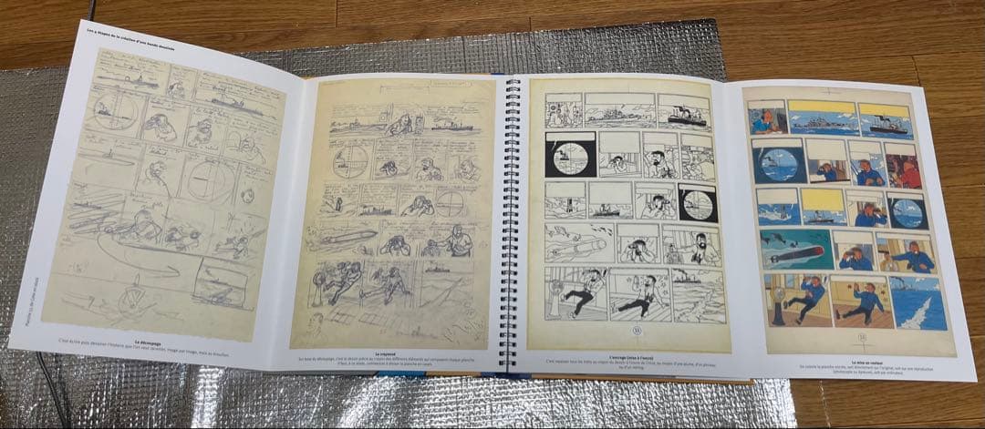 エルジェと学ぶコミック制作アトリエ（タンタンの冒険）