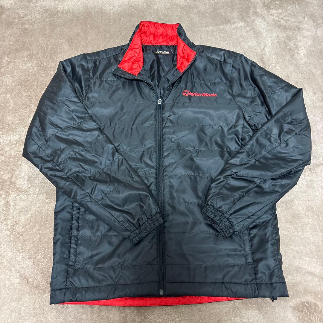 未着用　TaylorMade ゴルフ防寒着　ジャケットパンツセット　黒　XL