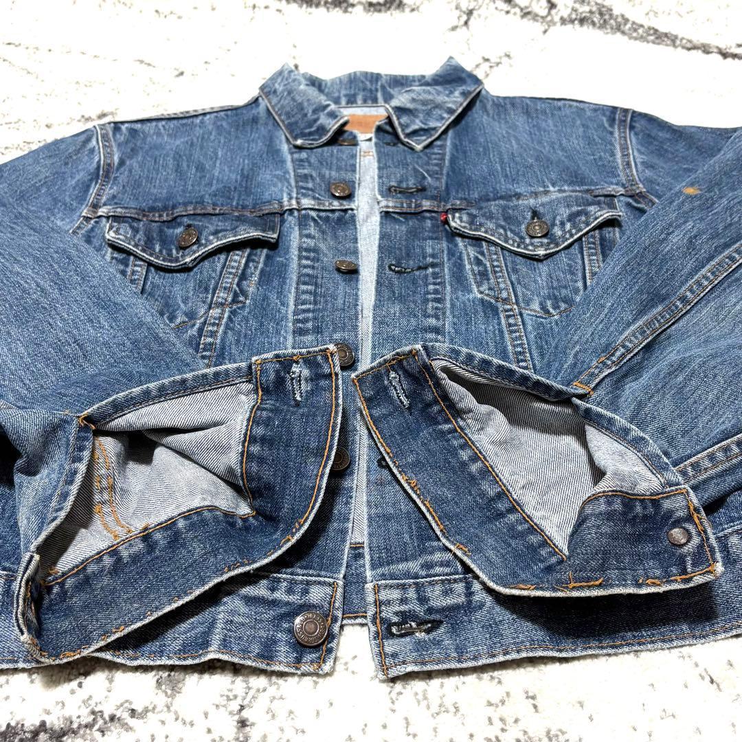 リーバイス 70505 USA製 70s 4th ケアタグ 濃紺 BIGE過渡期