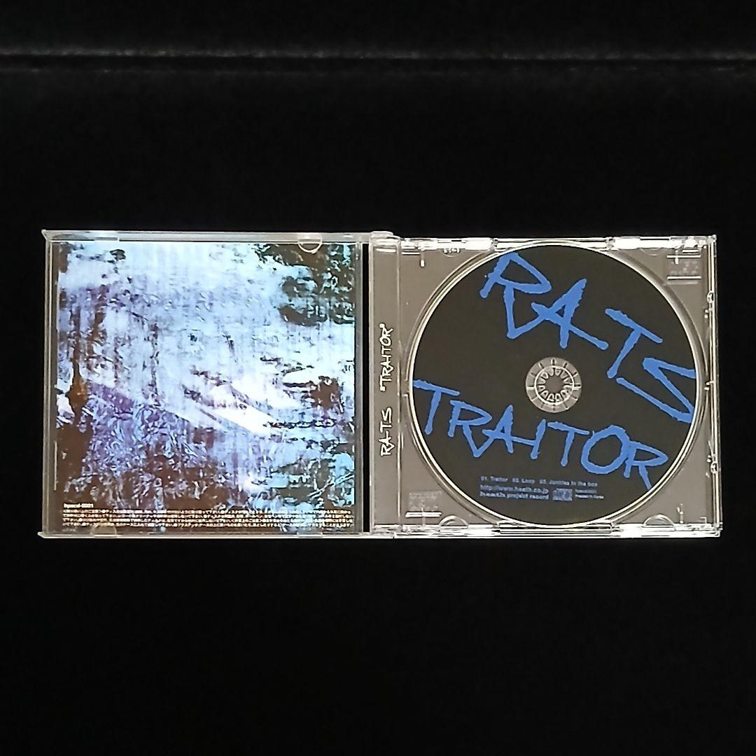 美品 帯付 鈴木慎一郎 BLOOD RATS CD 直筆サイン ステッカー