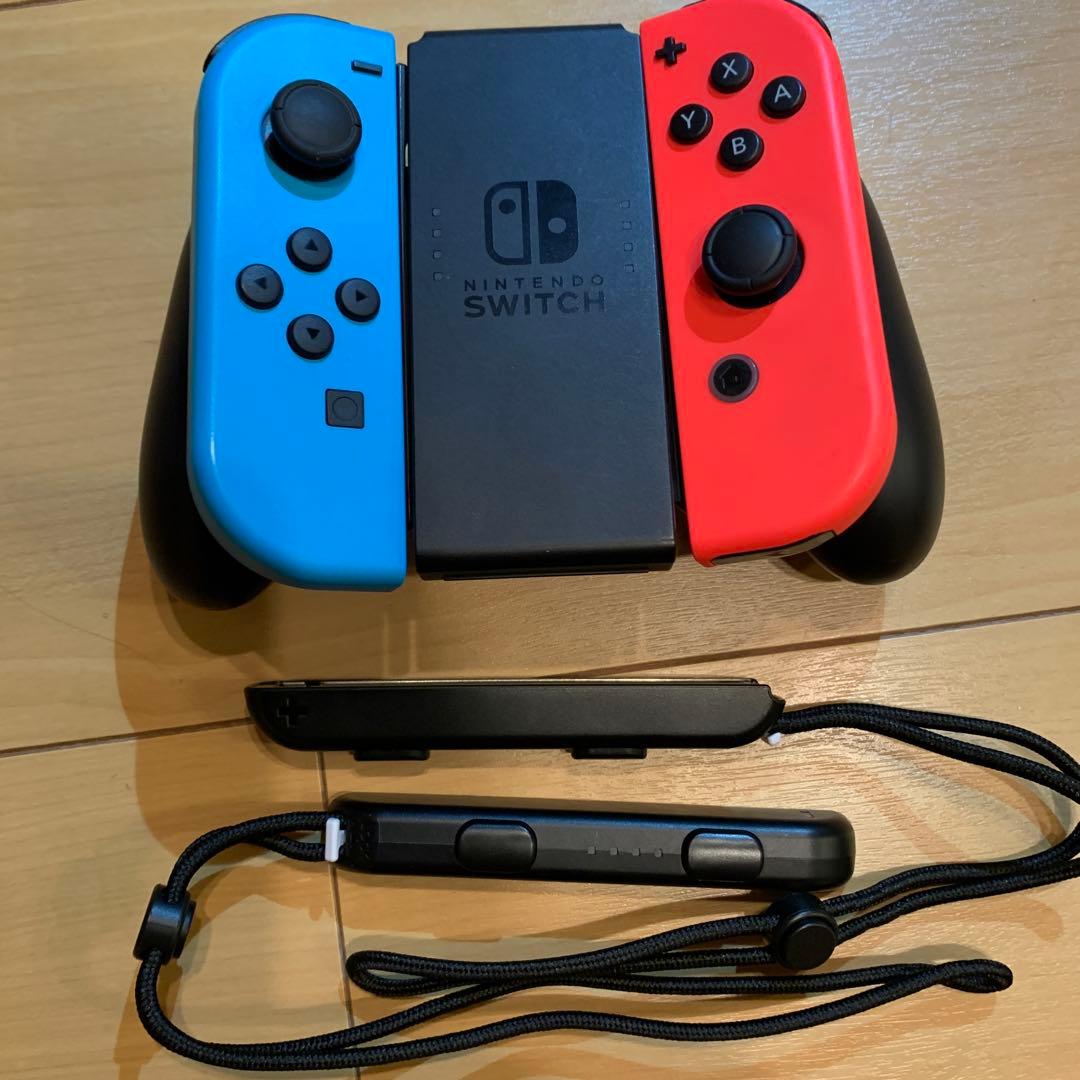 【新品同様】Nintendo Switch 本体 青/オレンジ スイッチ