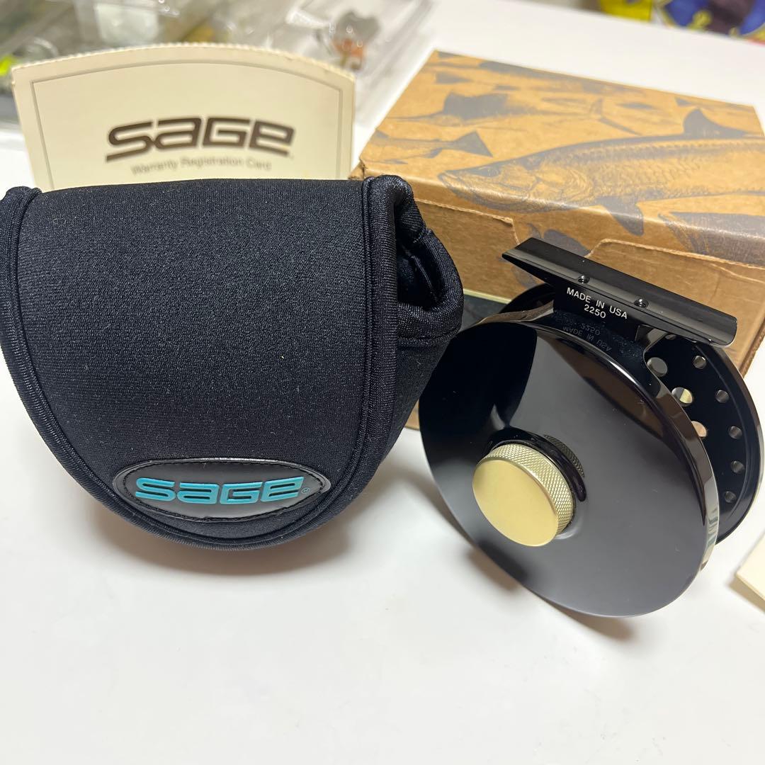 お値下げ中！未使用 フライリール SAGE 5400 セージ