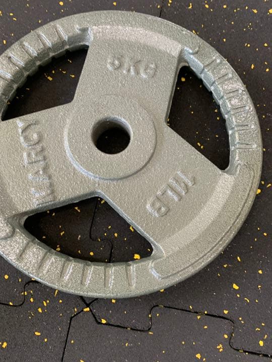 50mm アイアンプレート5kg 4枚