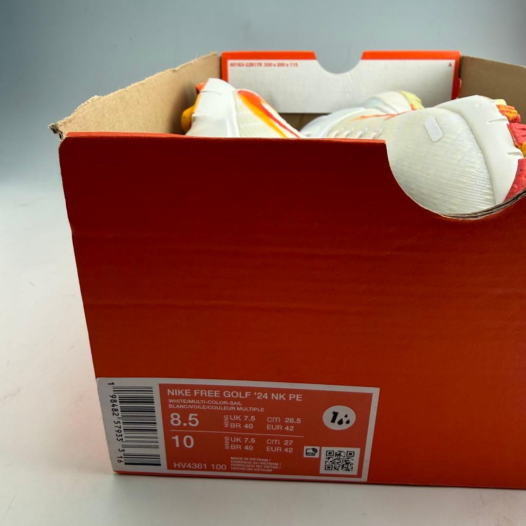 26.5cm ネリーコルダ × ナイキ フリー ゴルフ \"ホワイト/セイル”