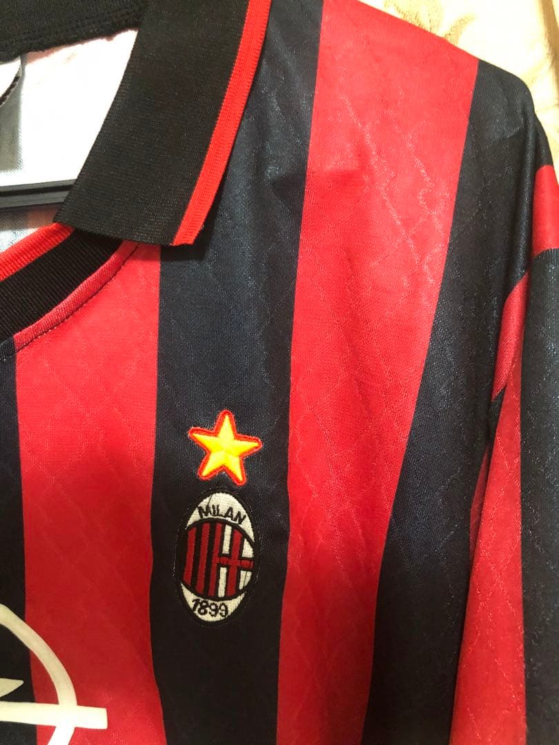 ACミラン1995/1996 1st R・バッジョ 移籍初年度モデル Lサイズ