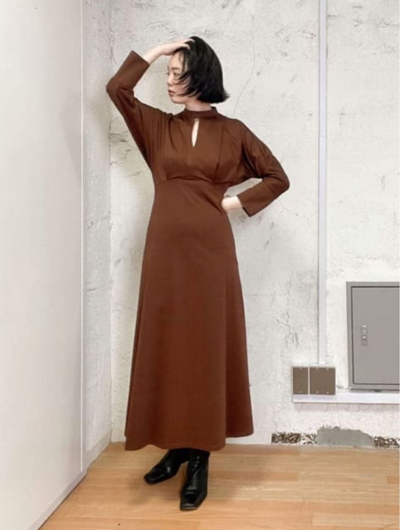 Mame Kurogouchi(マメ) Cotton Jersey Dress