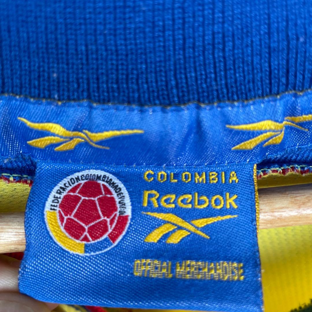 98年(前期)コロンビア代表ユニフォーム　バルデラマ　レトロ　サッカーシャツ