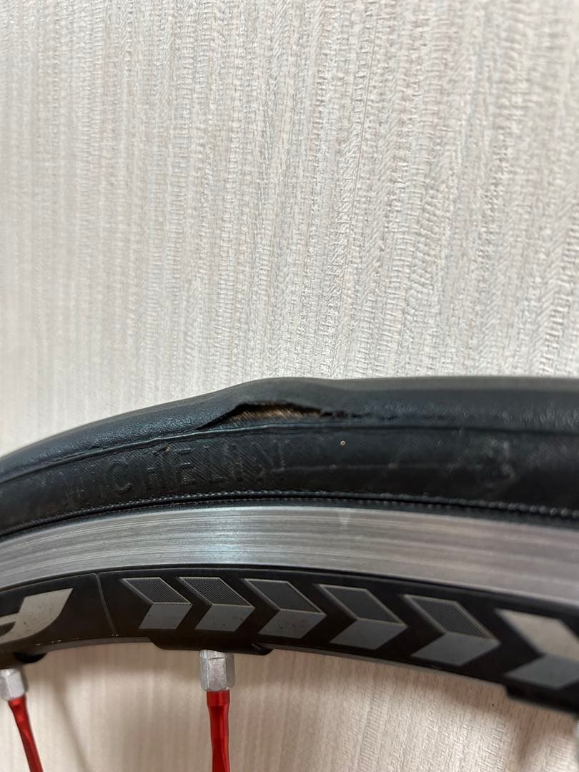 【値下げ中‼️】フルクラム　レーシングゼロ　限定レッドスポーク C15