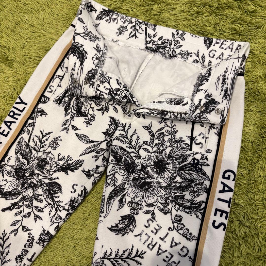 パーリーゲイツ PEARLY GATES スウェットパンツ 花柄 サイズ0 （Ｓ