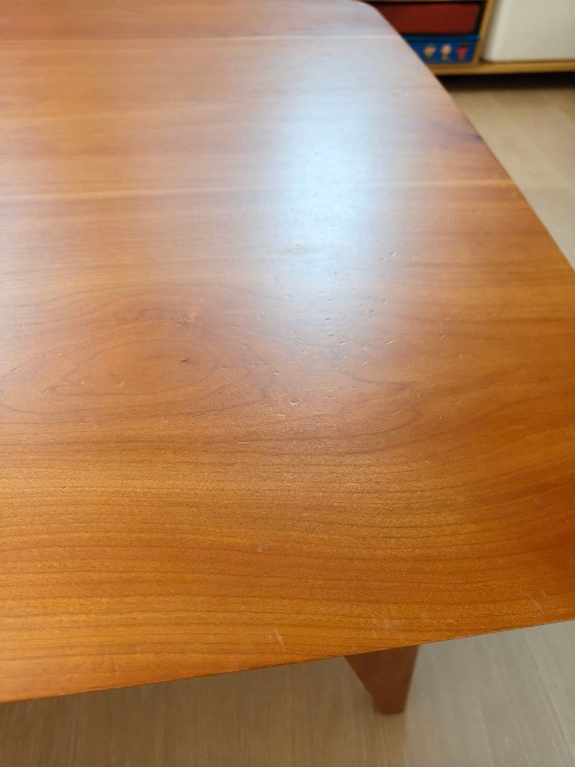 北欧デザイン チェリー材 こたつ ローテーブル 105✕75 アンティーク